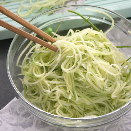 Asian Cucumber Noodles