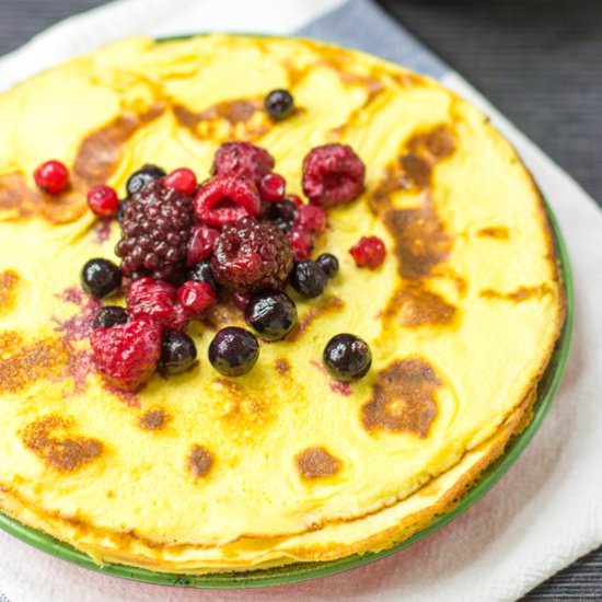 Cream Cheese Pancakes