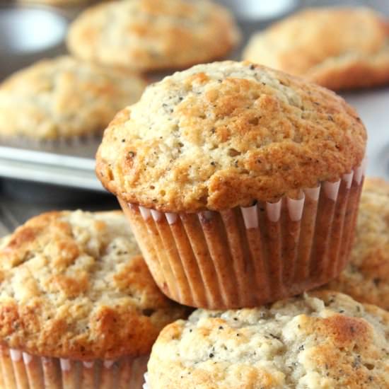 Chai Banana Bread Muffins