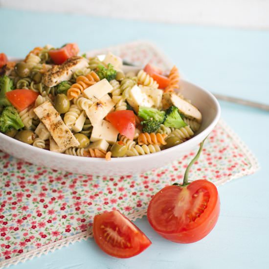 Grilled Chicken Pasta Salad