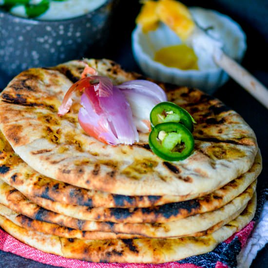 Indian Keema Naan