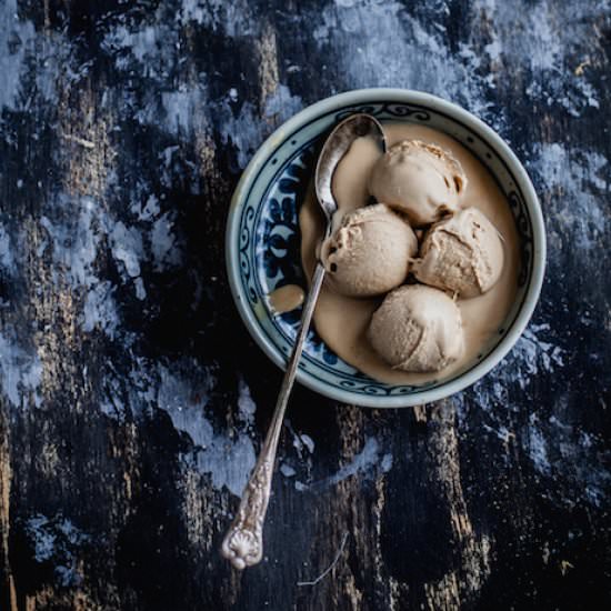Date Palm Jaggery Ice Cream