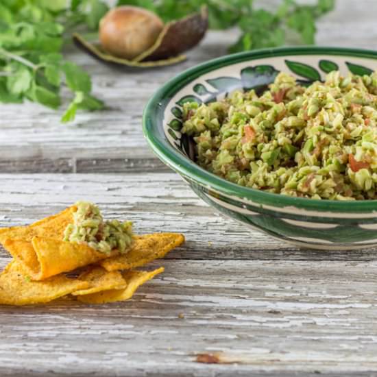 Homemade guacamole