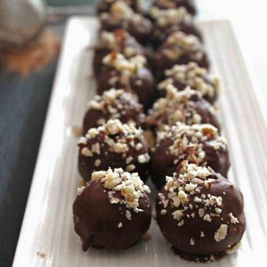 Creamy Hazelnut Truffles