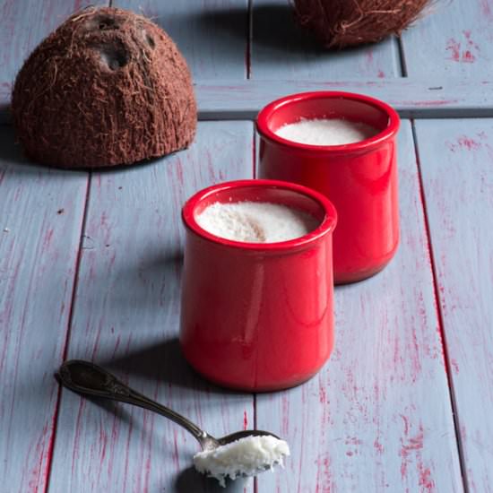 Coconut yogurt