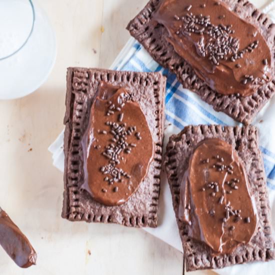 Triple Chocolate Nutella Pop Tarts