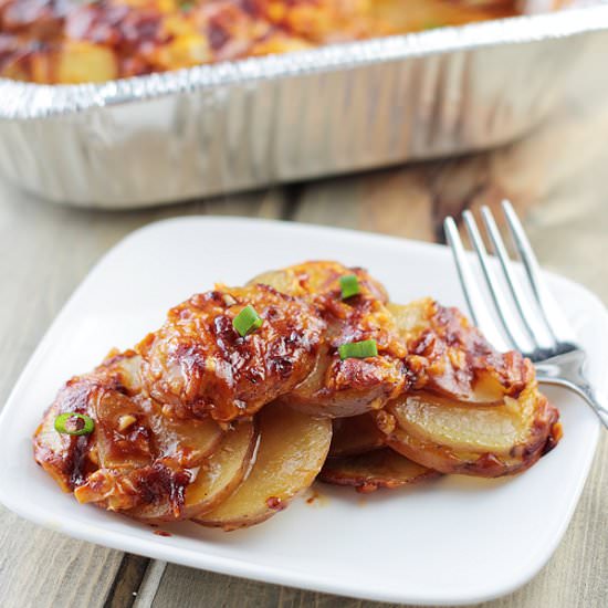 Cheddar Bacon Potatoes