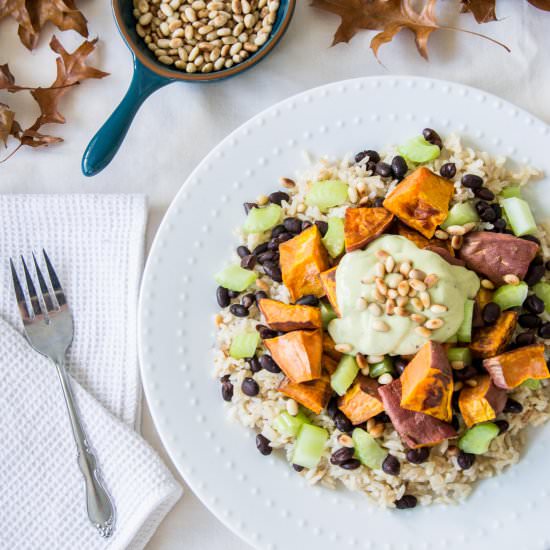 Coconut Brown Rice Bowl