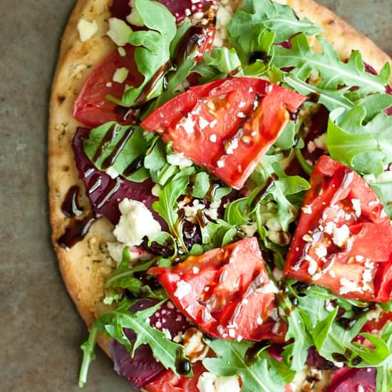Balsamic Beet Pizza
