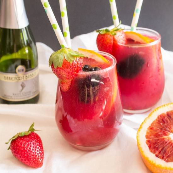 Blood Orange Mimosa