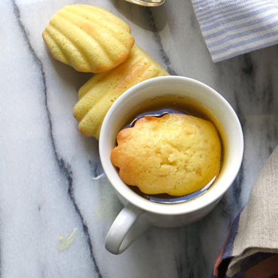 Coconut Madeleines