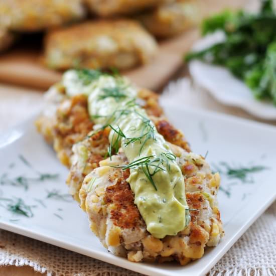 Tempeh-Potato Croquettes