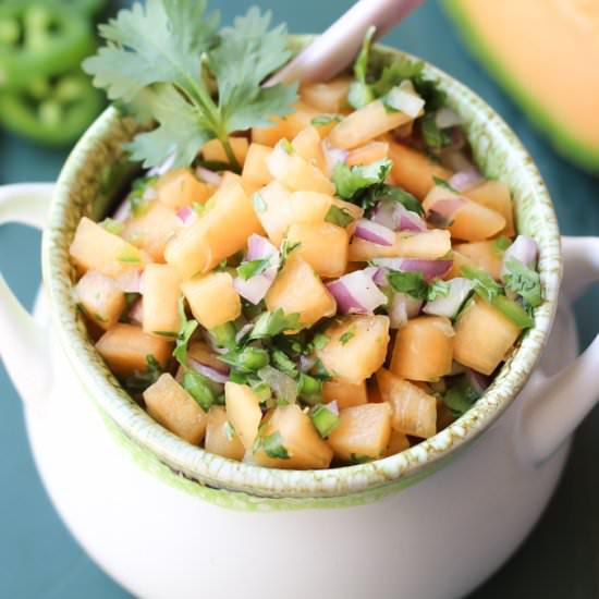 Cantaloupe Salsa
