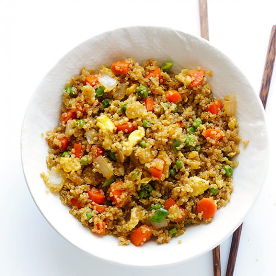 Quinoa Fried “Rice”