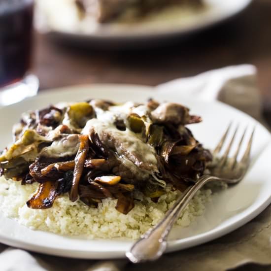 Skinny Philly Cheese Steak