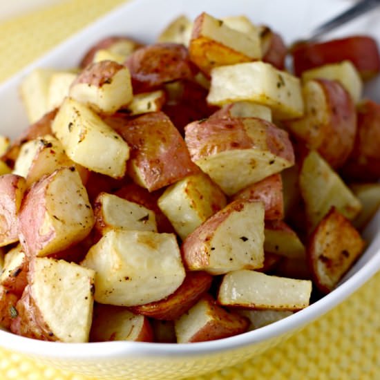 Roasted Rosemary Dijon Potatoes