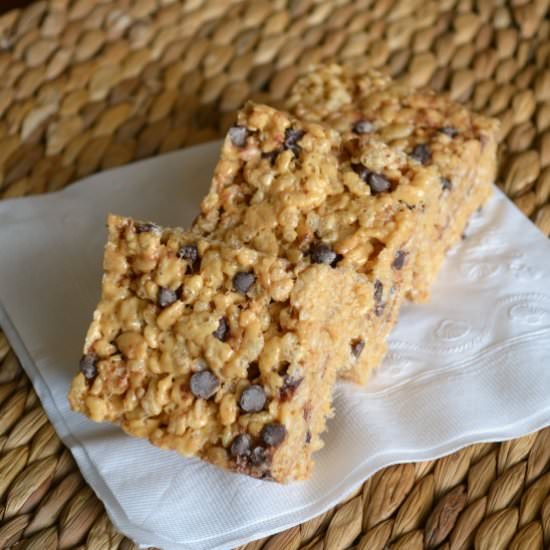 Peanut Butter Rice Crispy Treats