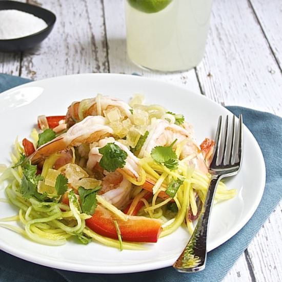 Shrimp and Green Mango Salad