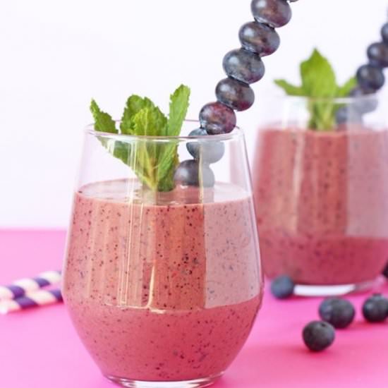 Blueberry Spinach Smoothie