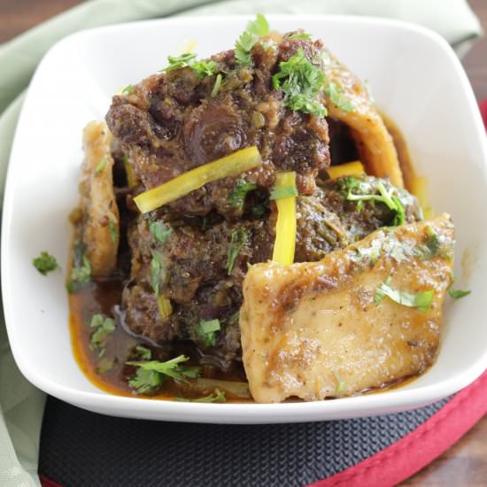 Oxtails and Dumplings