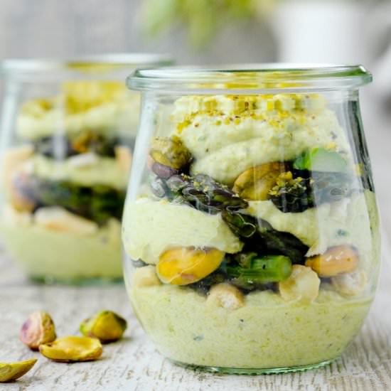 Green Asparagus Tiramisu