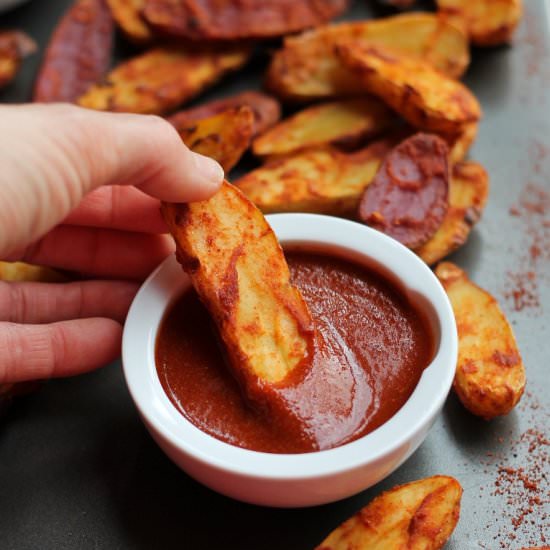 Enchilada Sauce & Potatoes