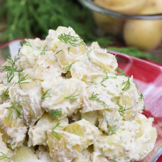 Greek Yogurt & Dill Potato Salad