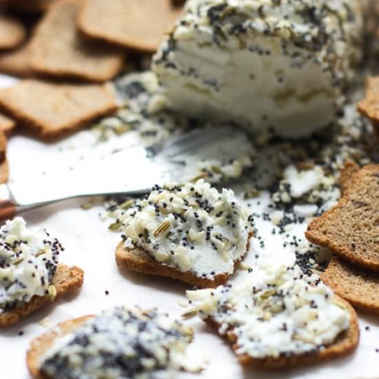 Everything Bagel Goat Cheese