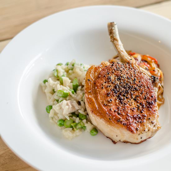 Pork with Fennel and Capsicum Jam