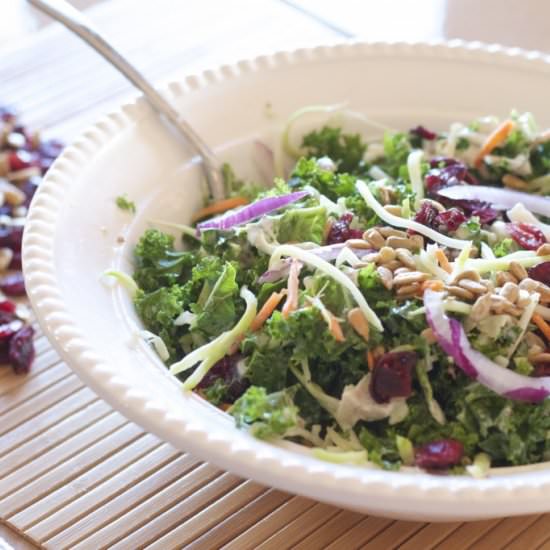 Kale and Slaw Chicken Salad