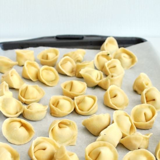 Ricotta and Basil Tortellini