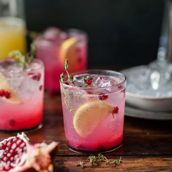 Pomegranate Lemonade