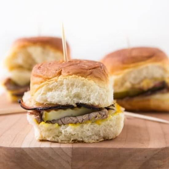 Baked Cuban Sliders