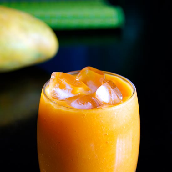 Mango Carrot Ginger juice