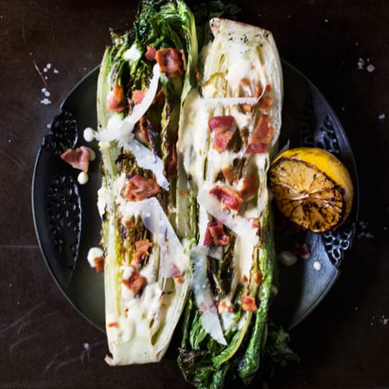 Grilled Romaine Lettuce