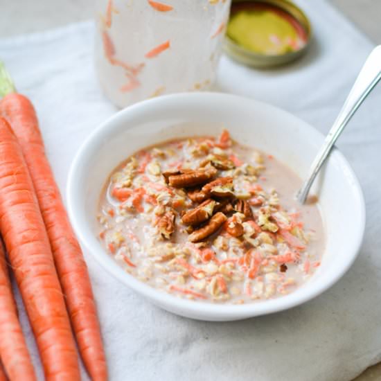 Carrot Cake Overnight Oats