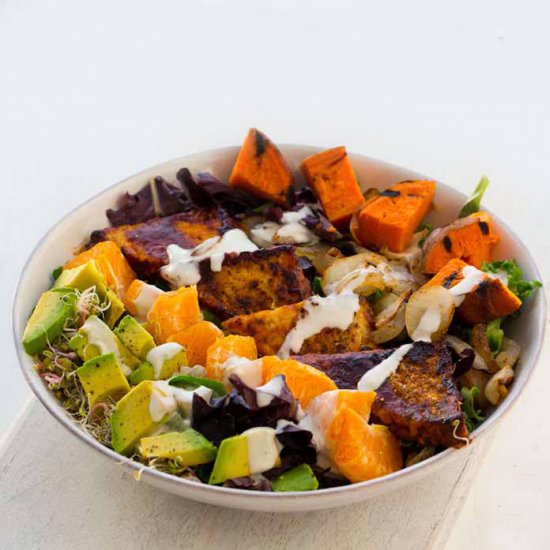 BBQ Tempeh Bowl
