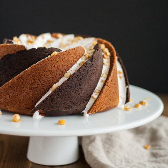 Rocky Road Bundt Cake