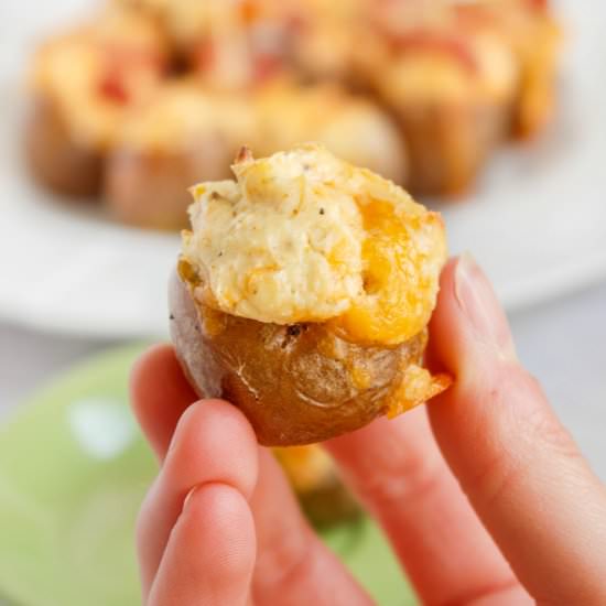 Jalapeno Popper Stuffed Potatoes