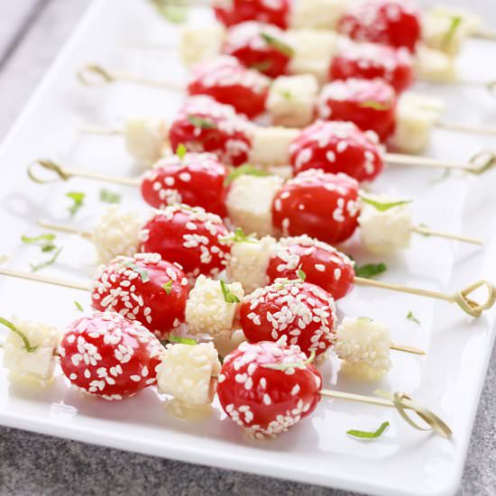 Caprese Salad Skewers