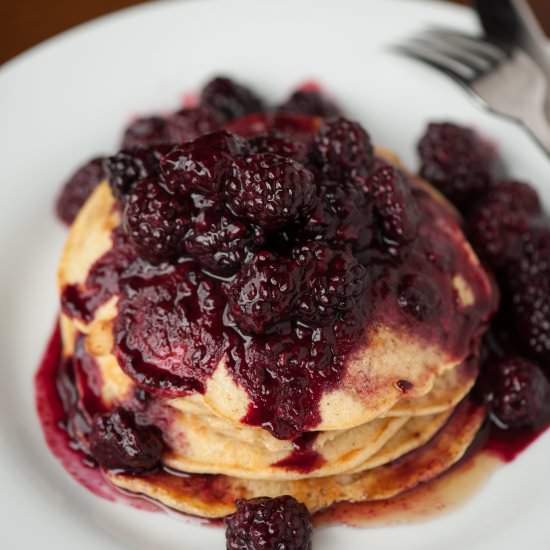 Whole Wheat Buttermilk Pancakes