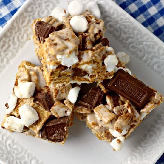 S’mores Krispie Treats