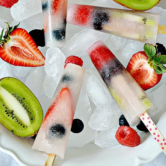 Healthy Fruit Popsicles