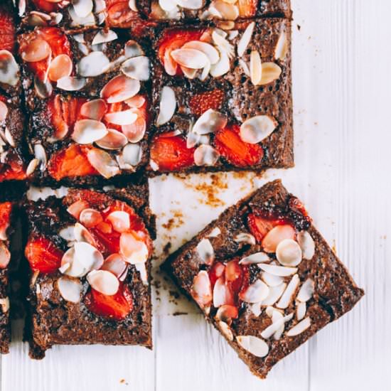 Strawberry Brownies