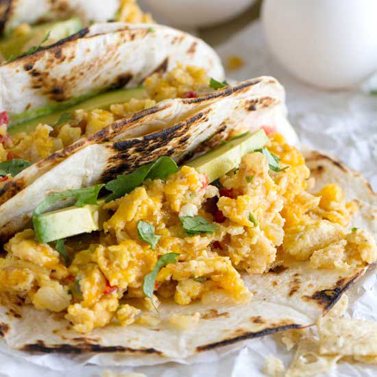 Migas Breakfast Tacos