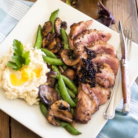 Pan Seared Duck Breast