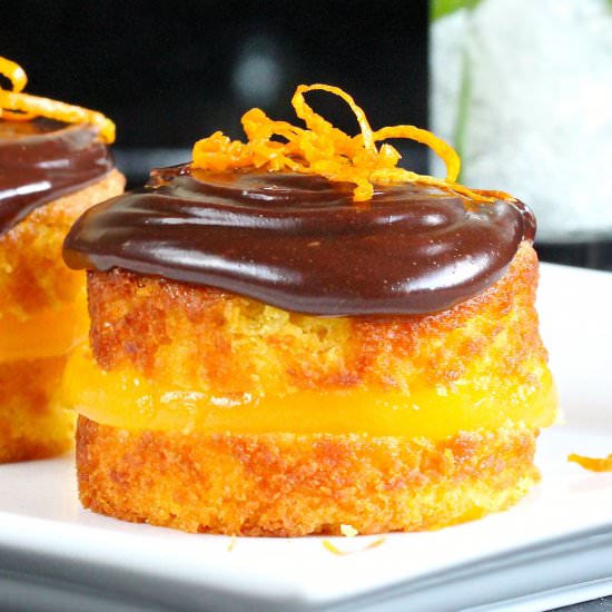 Posh Jaffa Cakes – gf