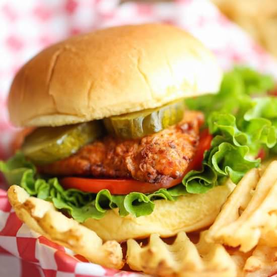 Copycat Chick-fil-A Sandwich