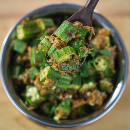Bhindi (Okra) Sabzi