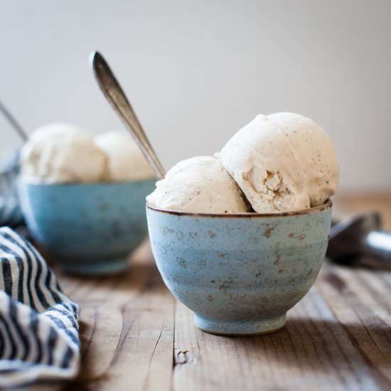Vegan Vanilla Bean Ice Cream